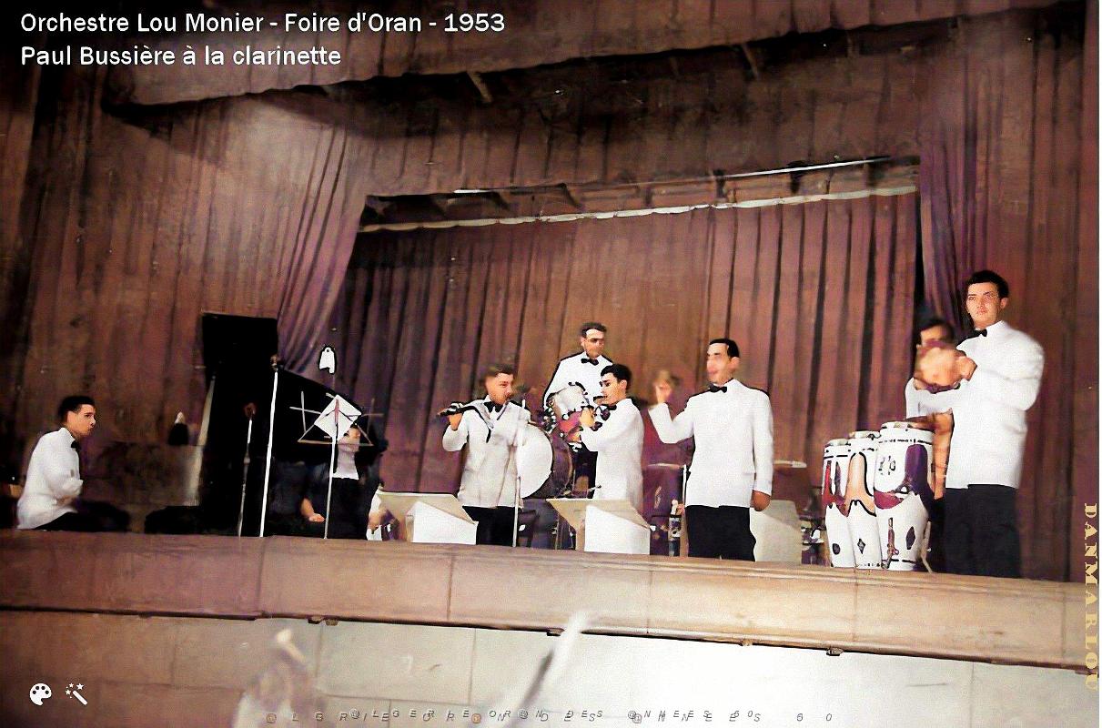 Oran - Foire d'Oran - Orchestre Paul Bussiere - 1953.jpg
